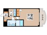 エステ・トーワ 1Kの間取り