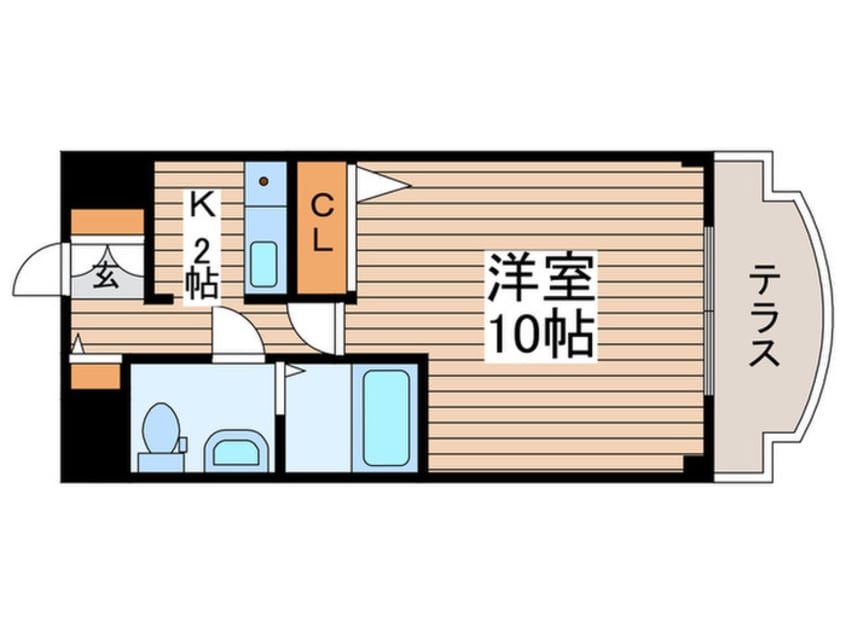 間取図 エステ・トーワ