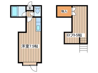 間取図 グレ－スイ－スト