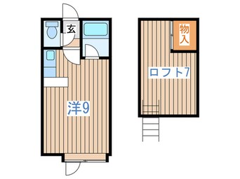 間取図 グレ－スイ－スト