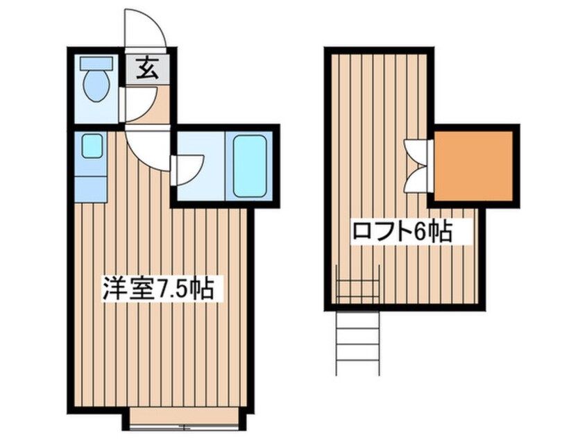 間取図 グレ－スイ－スト