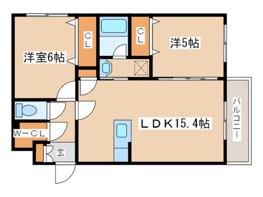 間取図 ライラックプレイス