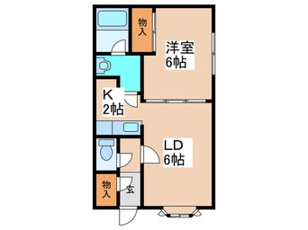 間取図 プラド－ル平和