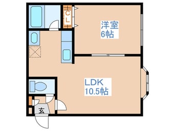 間取図 ロイヤルウェイブ