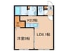 ＡＬＥＳＴＡ福住 1LDKの間取り
