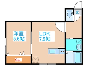 間取図 F/LITE N37