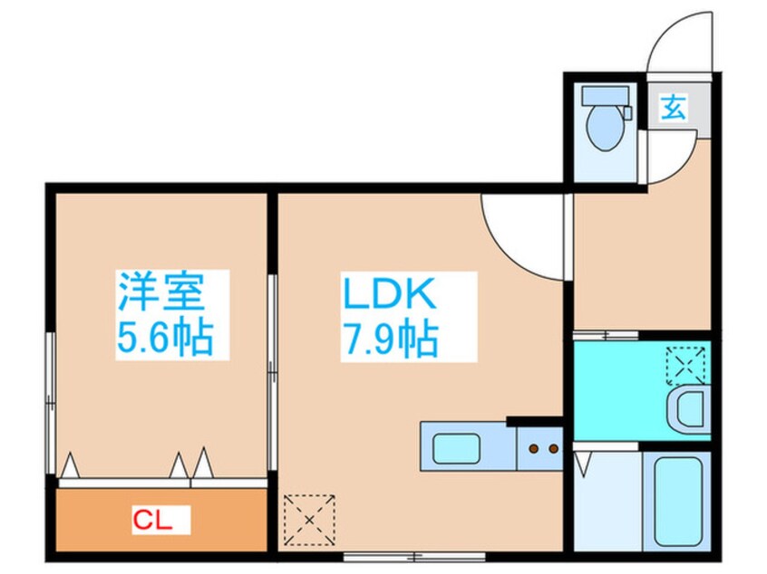 間取図 F/LITE N37