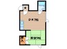 フェイス北３０条 1DKの間取り