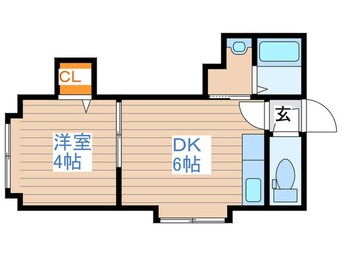 間取図 プレアデスコ－ト１１５