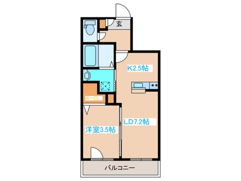 間取図 NCウイング中央