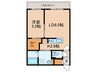 Lejon′s Garden 1LDKの間取り
