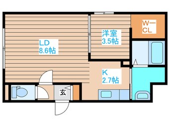 間取図 ブルーイング豊平