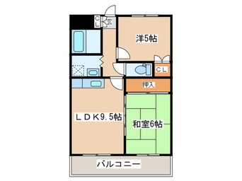間取図 コモンズ２８
