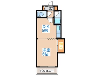 間取図 ボアド－ル１５