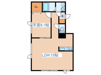 間取図 フォレストホワイトドーム前