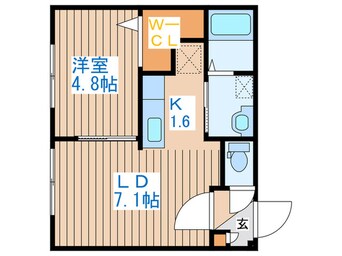 間取図 オリエントコート二十四軒