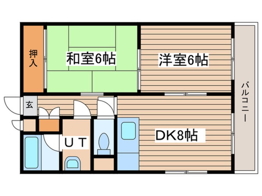 間取図 プラチナマンション北２１条