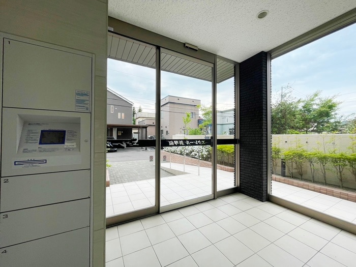 エントランス部分 エクレール新琴似