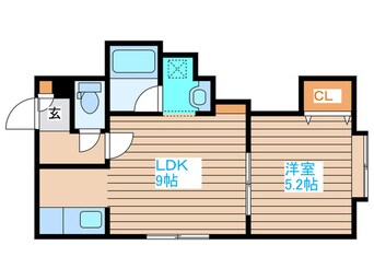 間取図 ＳＨＯＷ　ＣＯＵＲＴ栄通
