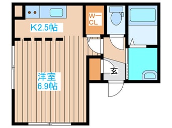 間取図 仮）厚別中央1-2MS