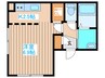 仮）厚別中央1-2MS 1Kの間取り