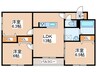 仮）月寒東１－６ＭＳ 3LDKの間取り