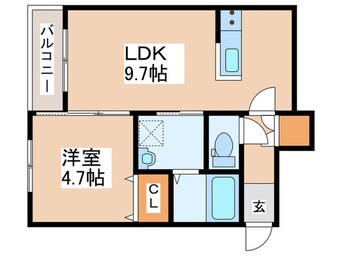 間取図 仮）月寒東１－６ＭＳ