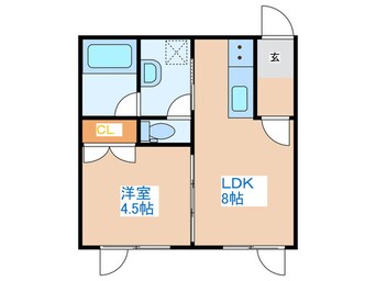 間取図 Casa Cvarta