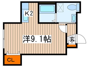 間取図 E-horizon北大前