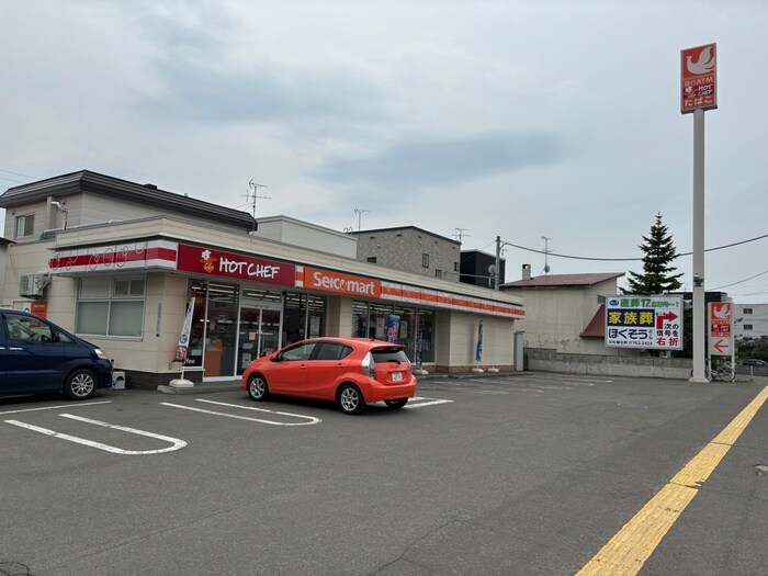 セイコーマート北27条店(コンビニ)まで450m 土生マンション　３