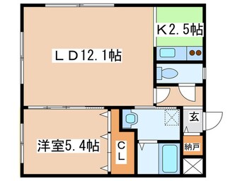 間取図 プレステージ知事公館