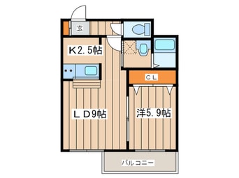 間取図 Calm　classe