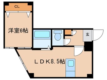 間取図 ノースランド芦屋