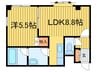 パストラル１３ 1LDKの間取り