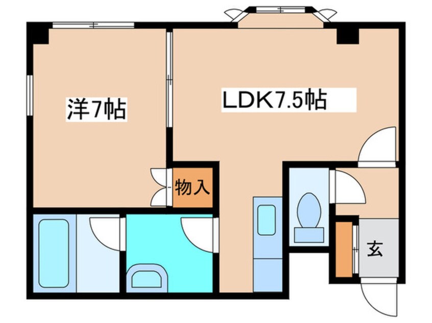 間取図 パストラル１３