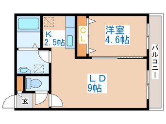 間取図 プルミエ発寒弐番館