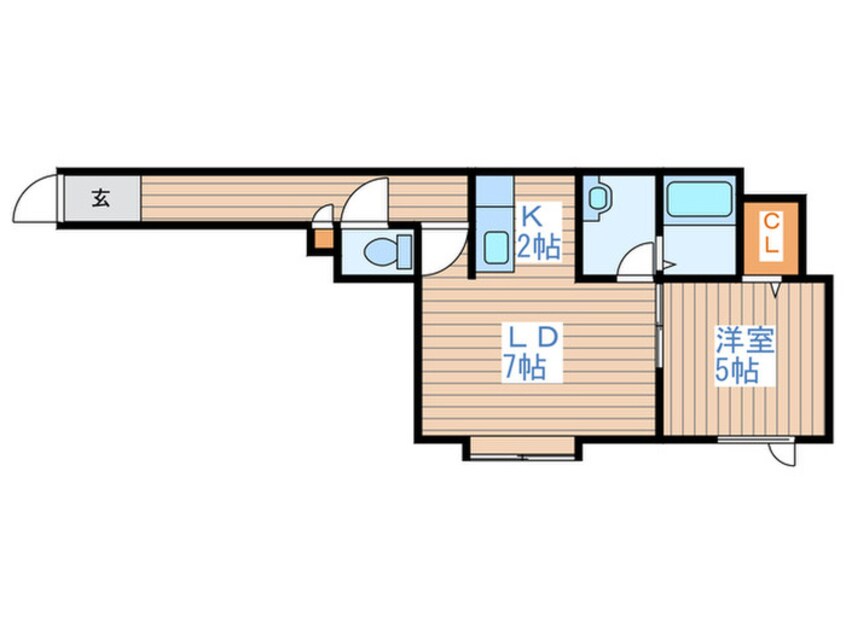 間取図 リュクス・Ｎ３５