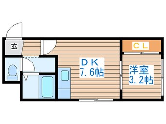 間取図 パスカル山の手