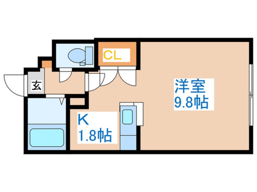 間取図 パスカル山の手