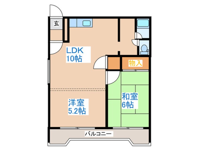 間取図 エルム山の手