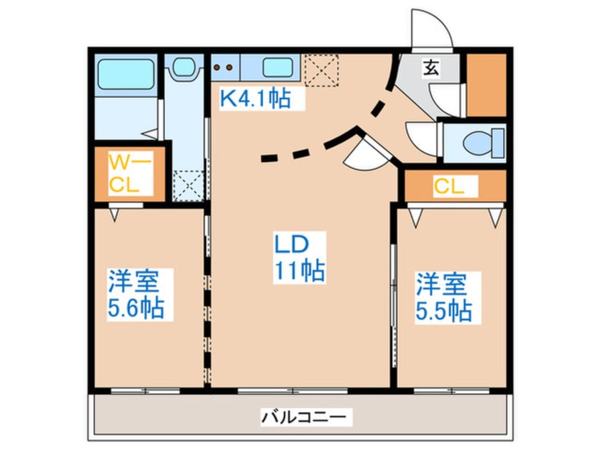間取図 ガ－デンテラス２４