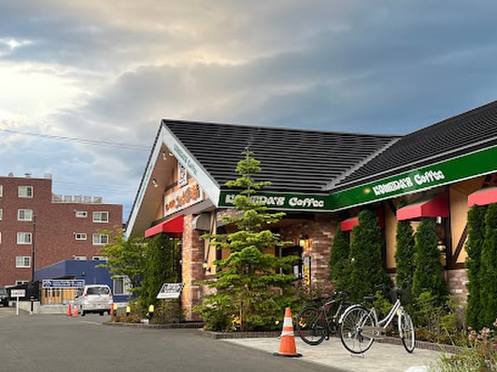 コメダ珈琲店 二十四軒店(カフェ)まで350m ガ－デンテラス２４