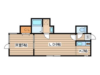 間取図 Ｒ．Ｅ．Ｄ　北１９条