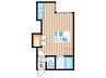 クル－ズハウス南５条 1Rの間取り