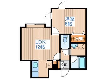 間取図 イマジンコ－ポ五番館