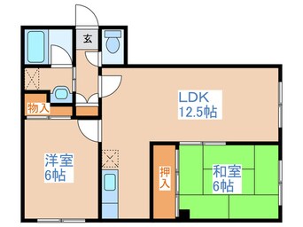 間取図 カントリ－７０