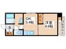 リーブル２５ 1DKの間取り