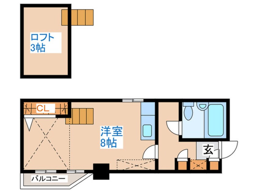 間取図 オパス南５条