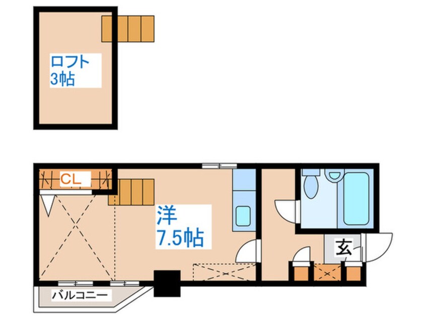 間取図 オパス南５条