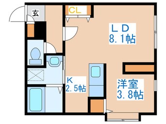 間取図 La+Gareria